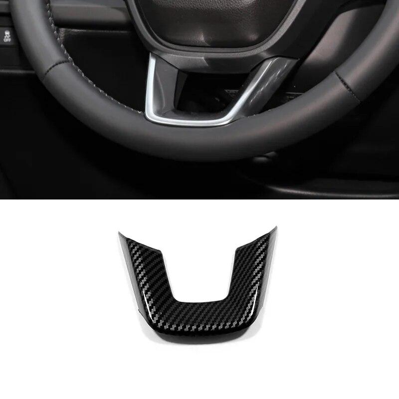 Dekorace interiéru auta Centrální ovládací panel Volant pro Honda CR-V CRV 2023 ABS Carbon Fiber Stylingové doplňky