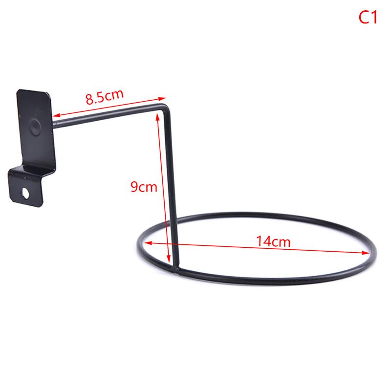 Slatwall Ball Display Ring Holder Heavy Duty Steel Wire Cap Hat Display Rack