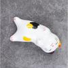AEOLK Cat Chopstick Rest, Lucky Cat, Chopstick Rest, Cat Chopstick Pillow, Ceramic, Cute Decoration, Perfect for Izakaya, Family Dining Table, Living