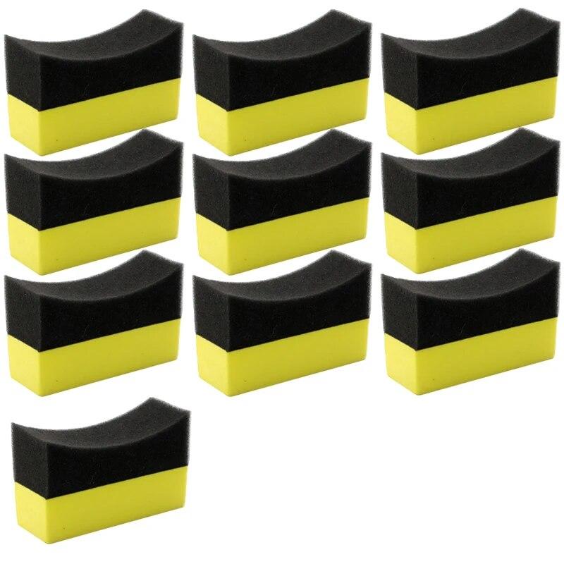 Tire Polishing Wax Sponge Detail Applicator Sponge Tire Cleaning and Wiping Cleaning Tool