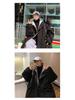 Men's Korean Style Woolen Cotton Winter Jacket - Trendy, Thickened, Loose Fit, Two-Piece Windbreaker, Retro Hong Kong Style