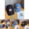 Embroidered Denim Baseball Cap With Breathable Sunshade For Summer And Casual Wear