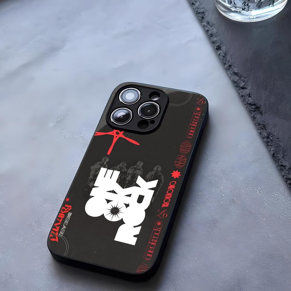 ONE OK ROCK Phone Case Tempered Glass For IPhone 17 13 14 16 12 15 11 Pro Max Plus Mini X XR SE2020 Coque