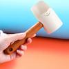 Cat Food Scoop Stainless Steel Pet Food Shovel with Wooden Handle Dog Feeding Scoop Multifunctional Deep Scoop for Kitchen Use