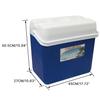 STEELMIGHT Cooler Box, Cooler Bag, Insulated Box, 30L, 452740.5cm, Ideal for Fishing, Outdoor Activities, Camping, and Disaster Preparedness