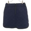 Sacai Luck Quilting Mini Skirt 2 Navy Filling Into Cotton Women Used