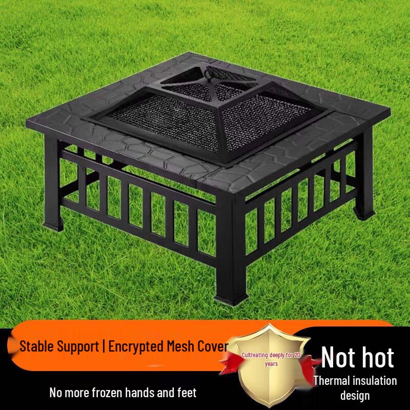 Beifu Multi-functional Irregular Stone Pattern Charcoal Brazier