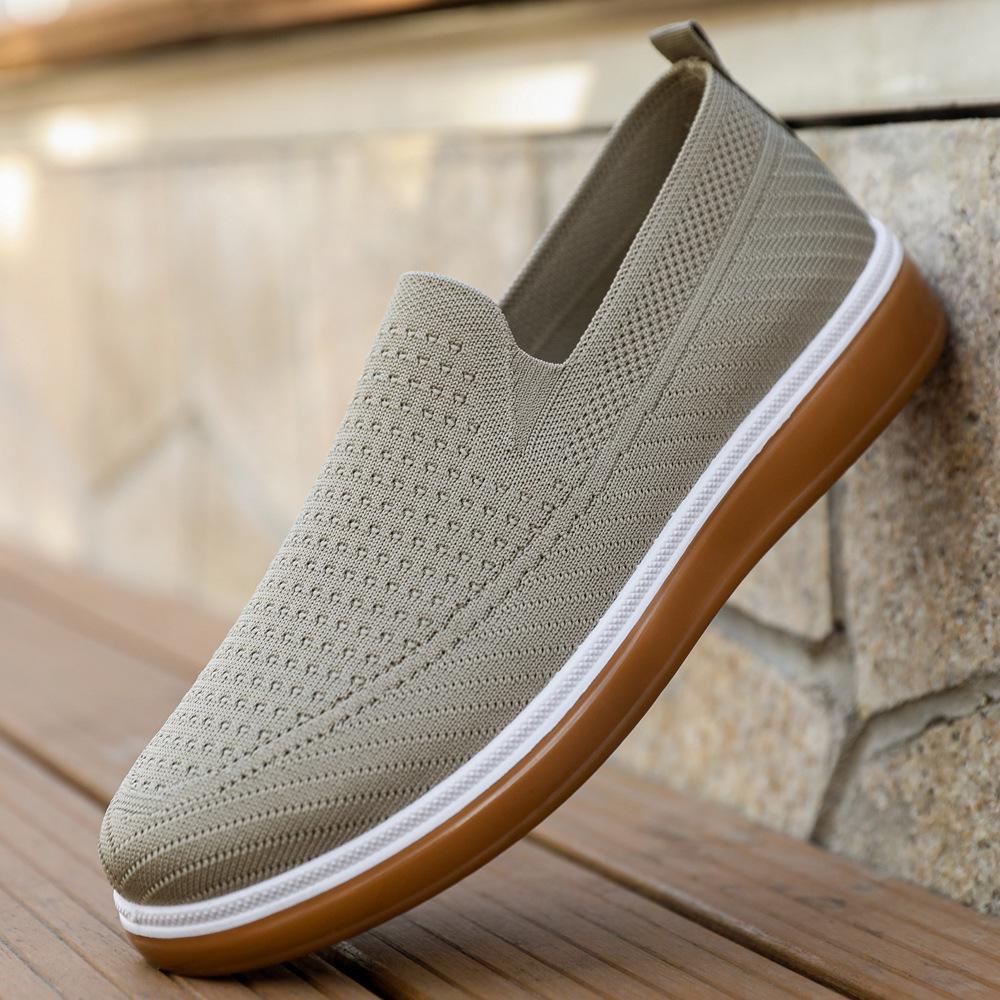 Men's Lightweight Breathable Knit Walking Shoes