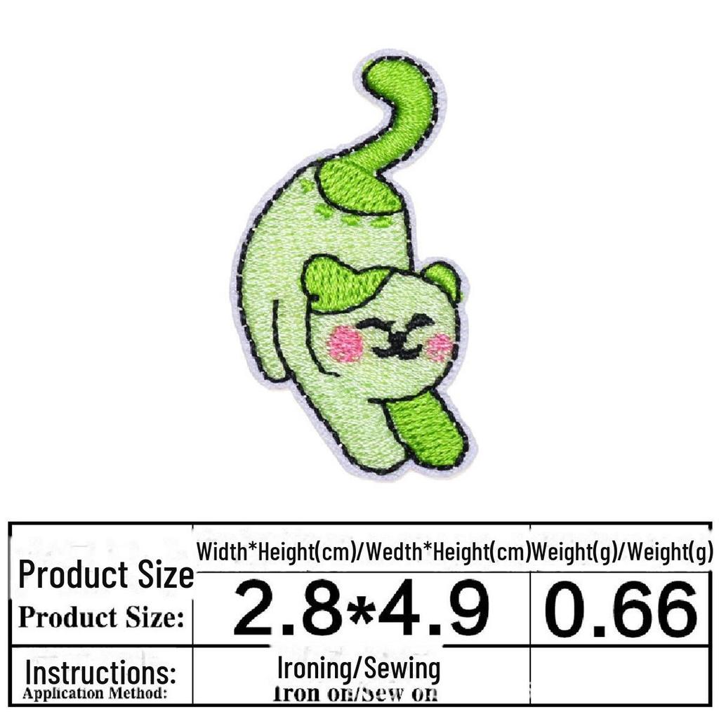 Children's Animal Embroidery Patches for Clothing Decoration