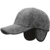 Autumn Winter Men Baseball Cap Warm Ear Protection Outdoor Sports Cap Ear Protection Cap