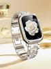 Bling Diamond Strap For Applen Watch Band 38mm 40mm 41mm 42mm 44mm 45mm 49mmS10 42mm46mm  Metal Belt For Iwatch S10 9 8 7 6 5 4 3 2 SE Women Bracelet