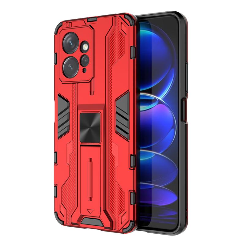 Funda For Xiaomi Redmi Note 12 4G Case Magnetic Stand Holder Back Cover for Redmy Not 12 Note12 4G Shockproof Armor Phone Cases