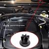 Pierścień gumowy otworu odpływowego tulei maski S-Class W221 dla S300L/S350/S500L