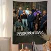 Prison Break Classic TV Series Anime Tapestry Hippie Flower Wall Carpets Dorm Decor Wall Hanging Home Decor