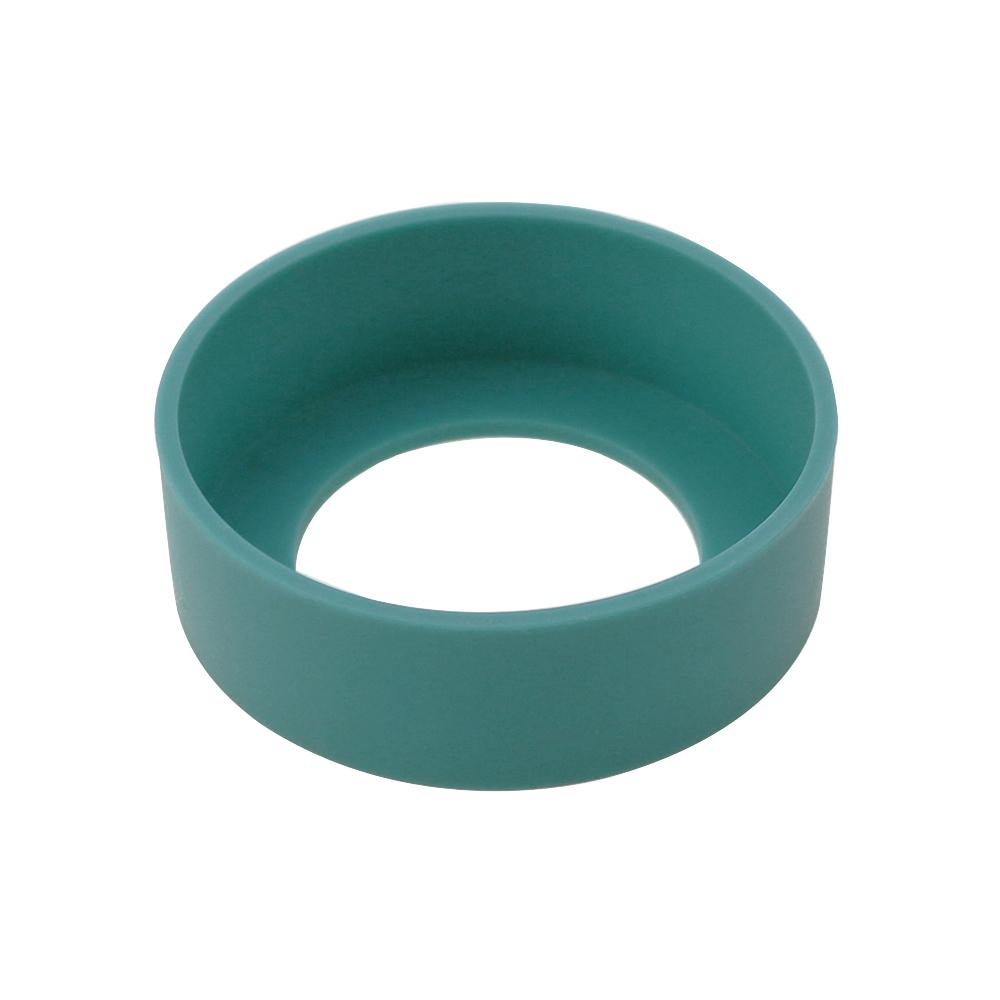 1Pc 6.5CM 28 Solid Color 13.5G Silicone Cup Bottom Cover Water Protective Support Anti Scald Round Odorless Fall Thermostability