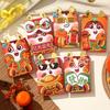 6Pcs 2026 Horse Year Cartoon  Year Red Packet Lucky Red Envelope Creative Spring Festival Birthday Wedding Lucky Money Pouch