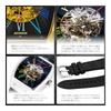 Daniel & Douglas DD8808 Analog Automatic Skeleton Watch Men's Black