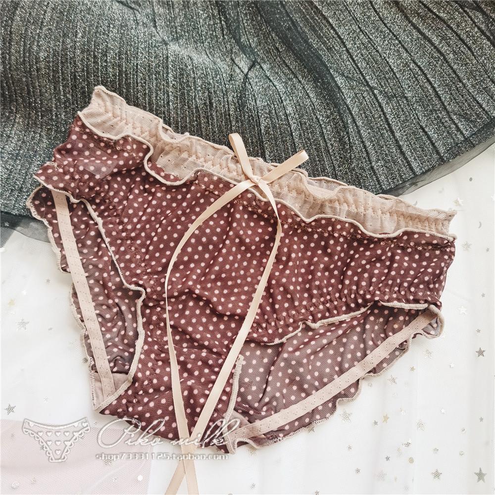 Slips mit Leopardenmuster, sexy Spitzenunterwäsche, niedliche, niedrig sitzende Damenhöschen