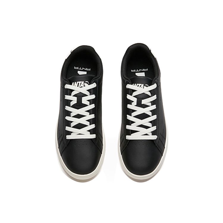 Anta Basic Cycle Casual Classic Trend Durable Low-Top Skate Shoes Men Sneakers Black 112138064-3