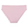 TERMEZY Sexy Women Lace-edged Briefs Low-rise Seamless Comfortable Underpant Solid Color Soft Intimate Panties