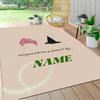 Custom Name Witch Princess Adventure Carpet Rug Customizable Soft Washable Anti-Slip Home Living Room Sofa Mats Personalized Rug. 0909336