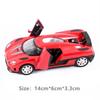 1/32 Koenigsegg CCR Alloy Sports Car Model Diecast Metal Toy SuperCar Model Simulation Sound and Light Collection Childrens Gift