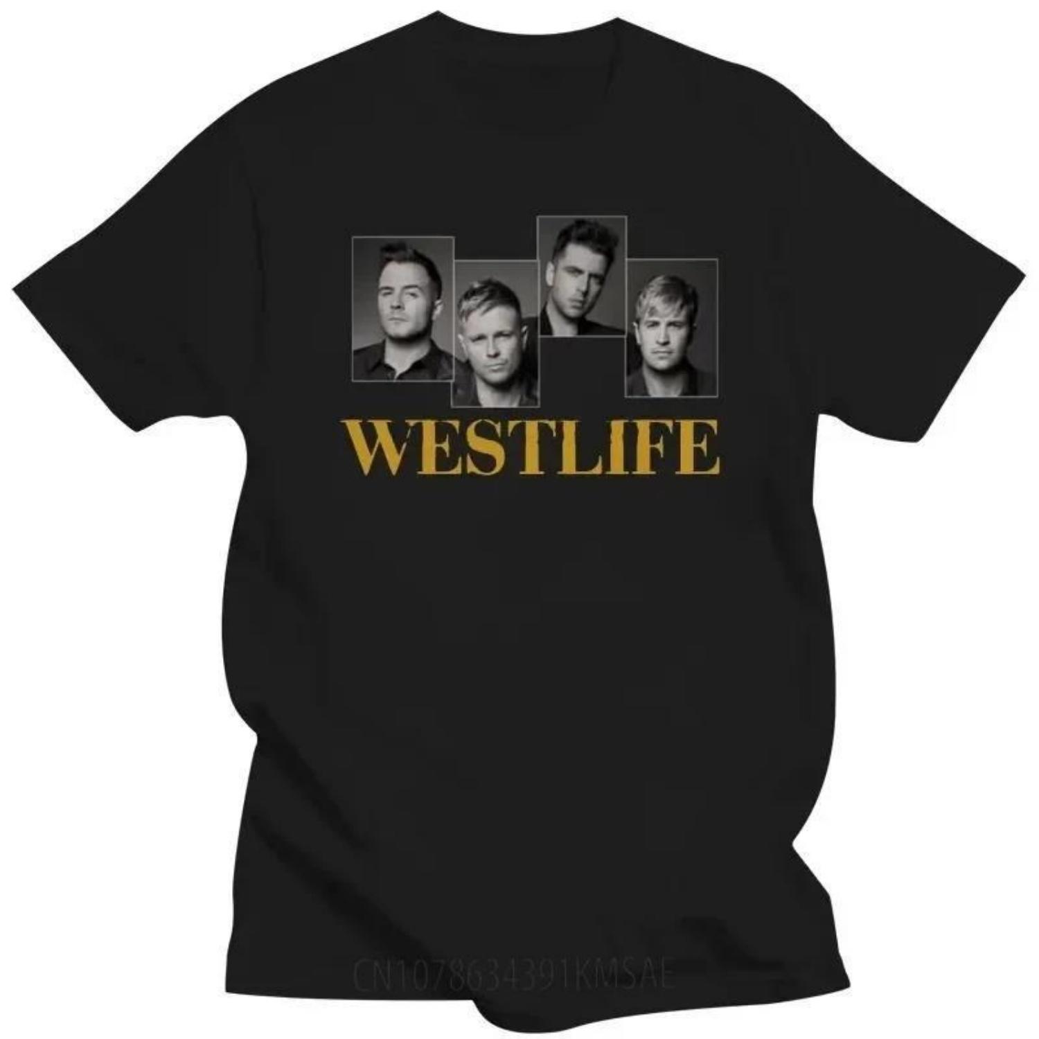 

Westlife Pop Vocal Group - The Twenty Tour Classic T-shirt Tee Boyzone S чёрный