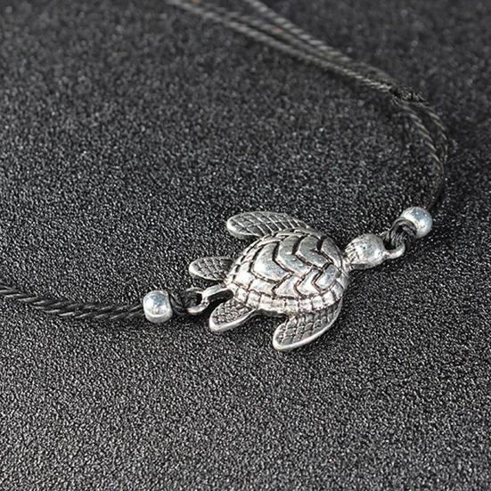 3 Stück Damen Schildkrötenanhänger Mix Farbe Stilvoller Fußkettchen Fußkette für Party