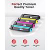 Toner Cartridges - TRAHOO - TN-247 - Compatible Brother - Pack of 4 - High Capacity