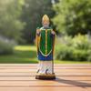 Crown Figure Figurine Classical Resin Statue with Regal Sculpture for Collectors, Shelf, Desk,