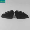 Volkswagen 2021 ID.4X Black ABS Mirror Cover & Rain Shield with Inner Door Handle Air Vent