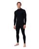 DANISH ENDURANCE Merino Wool Base Layer Set for Extreme Cold Size S Men's Weather, Black,