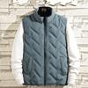 Men's vest autumn and winter velvet cotton Korean version trendy vest men loose winter handsome thickened outer wear vest men