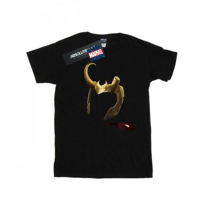 Womens/Ladies Loki Agent Of Asgard Helmet Cotton Boyfriend T-Shirt