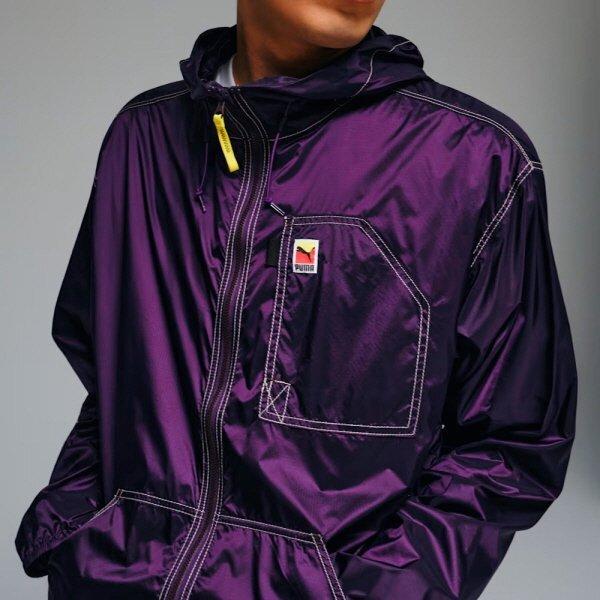PUma Lightweight Woven Hoodie Zip Jacket U 529767 01
