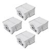 Replacement Bags for Ecovacs For Deebot X9 Pro and X9 Pro Robot Vacuum Cleaner Featuring Ultra Fine Filter Layer 10 Pack