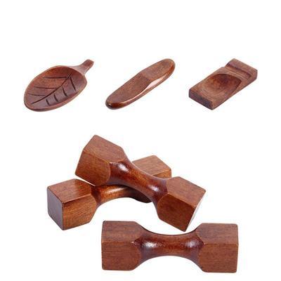Wooden Vintage Pillow Tableware Kitchen Supplies Chopsticks Holder Chopsticks Stand Chopstick Rest for Dining Table Accessories