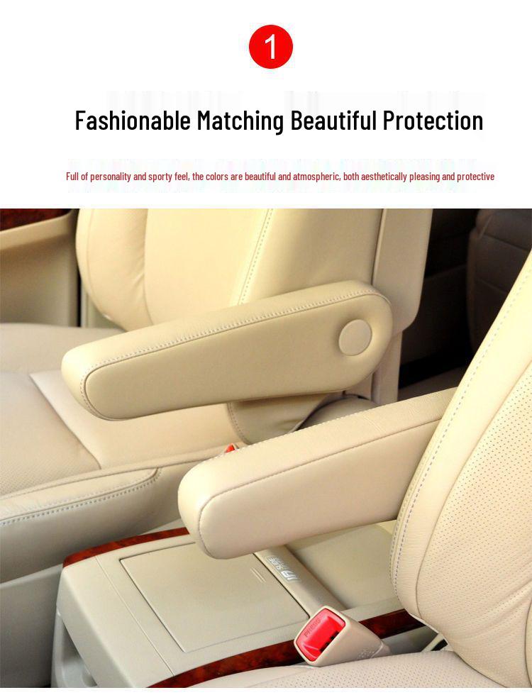 Toyota Alphard (2011-2014) Front Seat Armrest Leather Cover