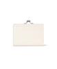 Fennec Crinkle Triangle Frame Bridge Wallet - Vanilla