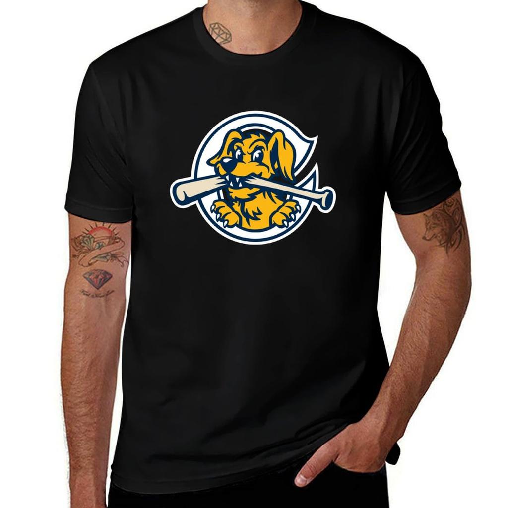 The Charleston RiverDogs TShirt Abstract Pattern Print Top