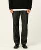 LEE Men Straight Fit Black Raw Denim Pants Black