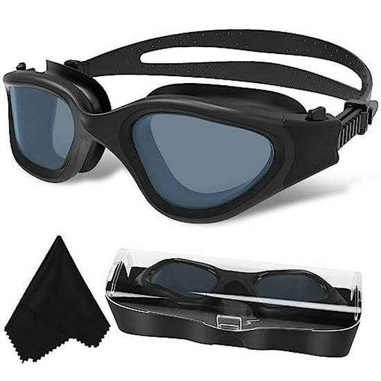 High-Definition Waterproof Anti-Fog Swimming Goggles - Unisex Casual & Professional Style