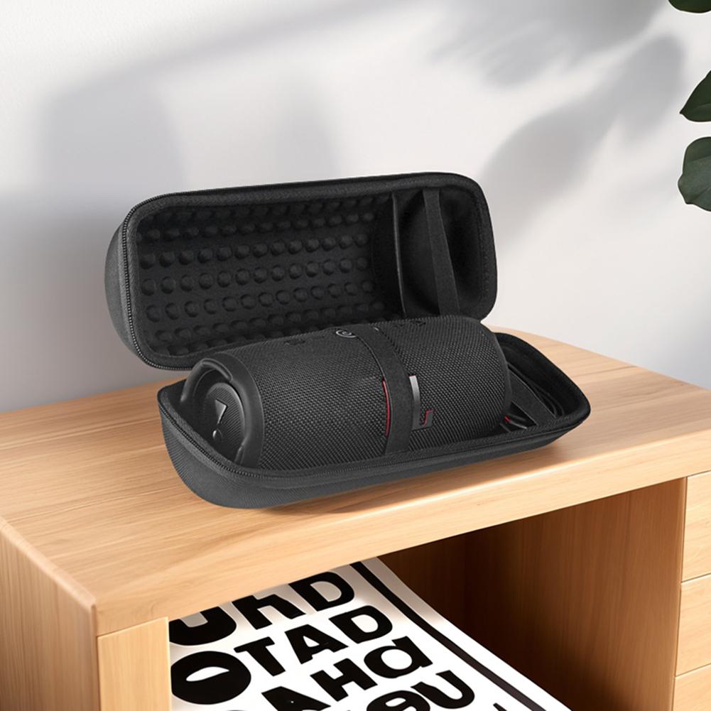Portable Storage Bag Waterproof Hard Travel Case Shockproof Protective Case Anti-Scratch for JBL Charge 5 Wireless Speaker