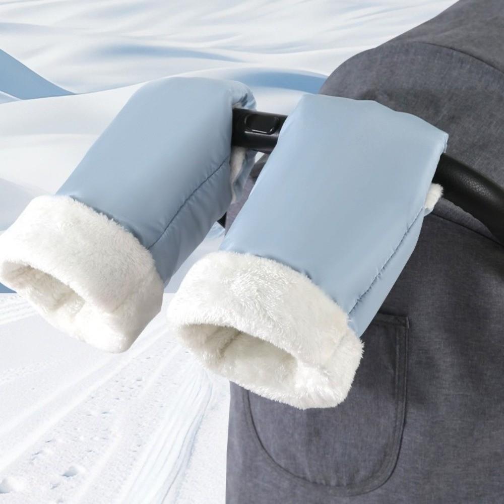 Waterproof Stroller Hand Muff Winter Handlebar Hand Warmer for Baby Pram Pushchair Handlebar