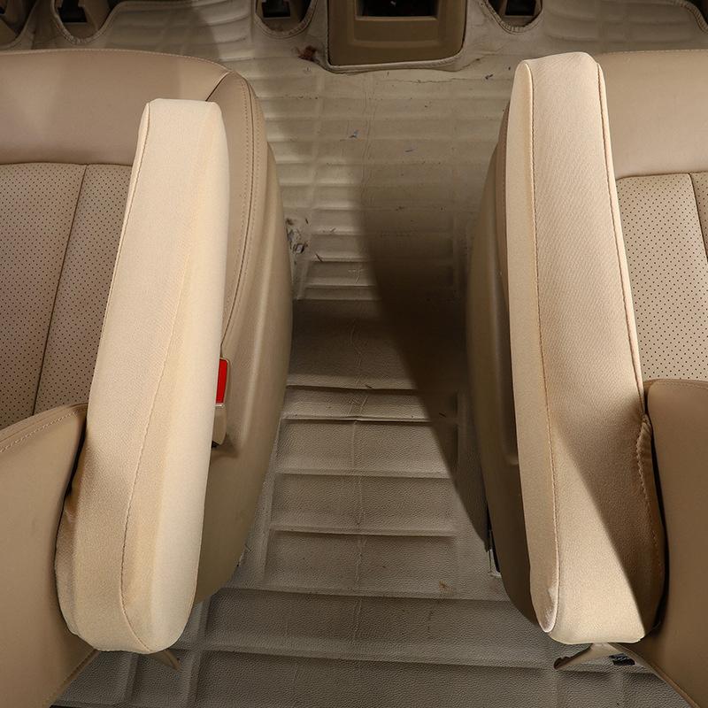2Pcs Car Seat Armrest Cover Universal Interior Auto Armrests Dust-Proof Hand Armrest Protector Soft Comfortable Elastic Cloth Co