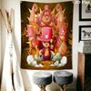 One Piece Luffy Tapestry Wall Tapestry Fashion Print Wallmounted Wall Covering Decoration Atmospheric Background Cloth Work Of Art