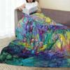 Sacred Pool Blankets Lightweight Fleece Sofa Throw Blanket for Couch Bedding Travel Throws Bedspread Quilt