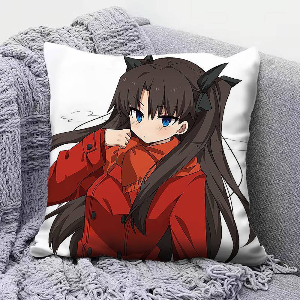 Rin Tohsaka Fate FGO HRS  Home Sofa Cushion Covers and Aecorative Custom Pillow Covers