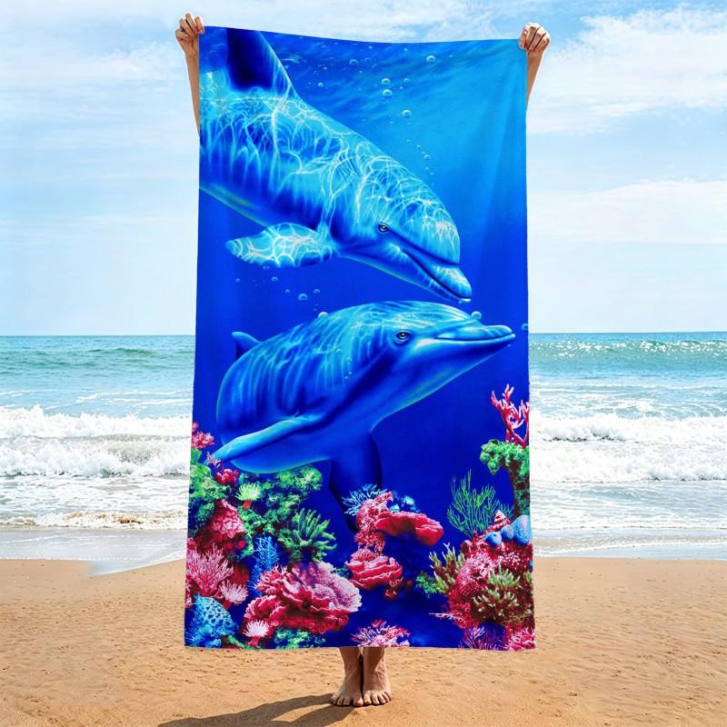Ultra Absorbent Quick Dry Microfiber Beach Towel Pool Swim Spa Travel Lightweight Bath 70x140cm