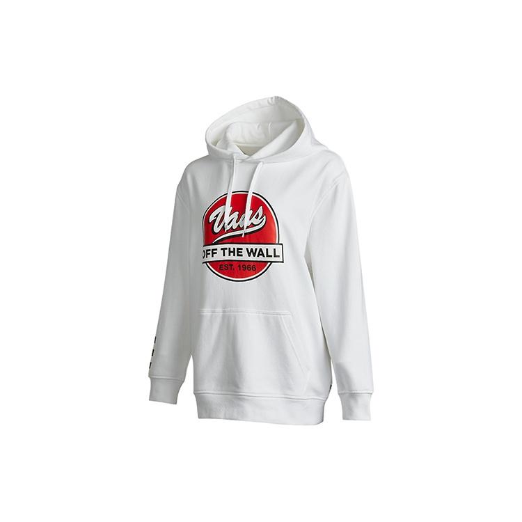 Vans Sweatshirts Unisex White Hooded Moderate Regular VN0A4UU7WHT